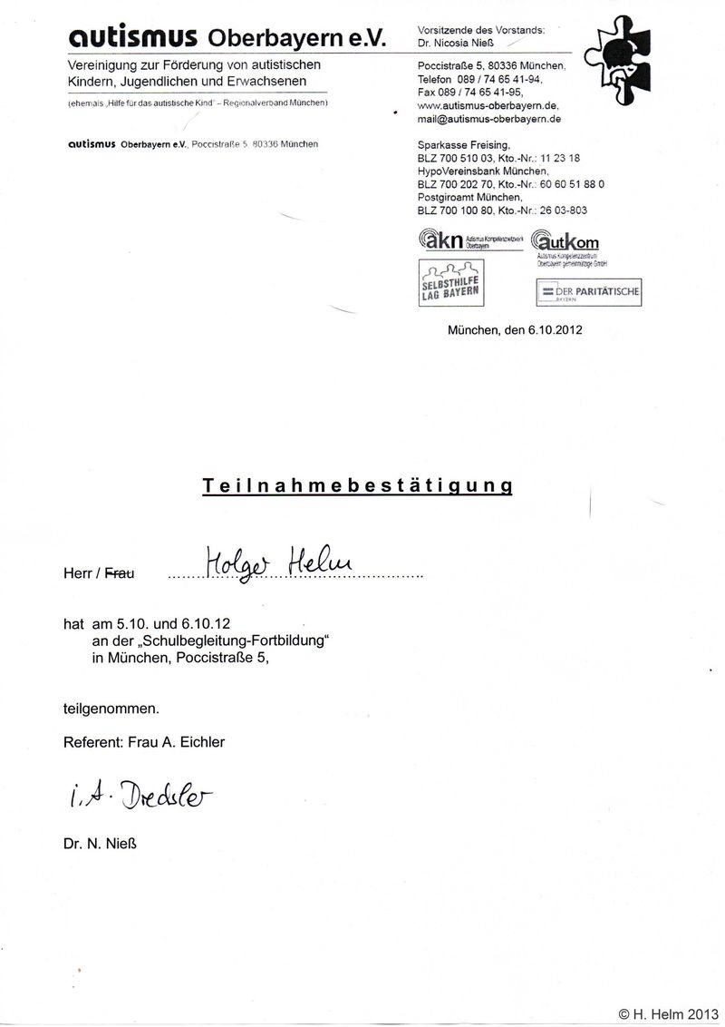 Schulbegleiter Seminar